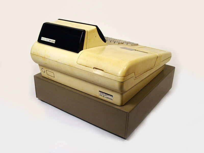 caja registradora elco data 2216 hace luz-con llave 32x41x44 1u